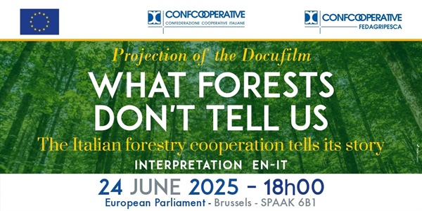Projection of the docufilm "What Forests don't tell us" - European Parliament - Brussels - SPAAK 6B1 